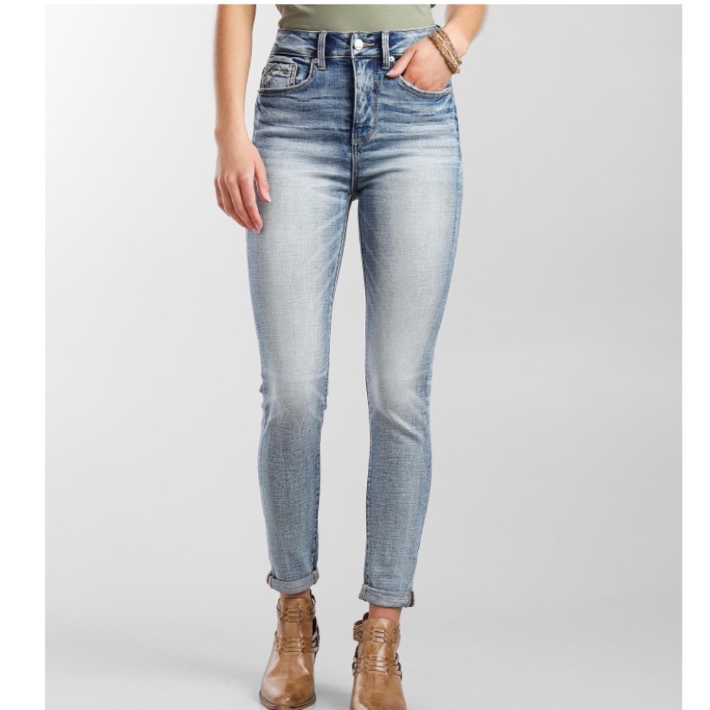 Buckle Black Fit No. 35 Ankle Skinny High Rise Denim Jeans Madagascar 2 Size 24 - Picture 4 of 15